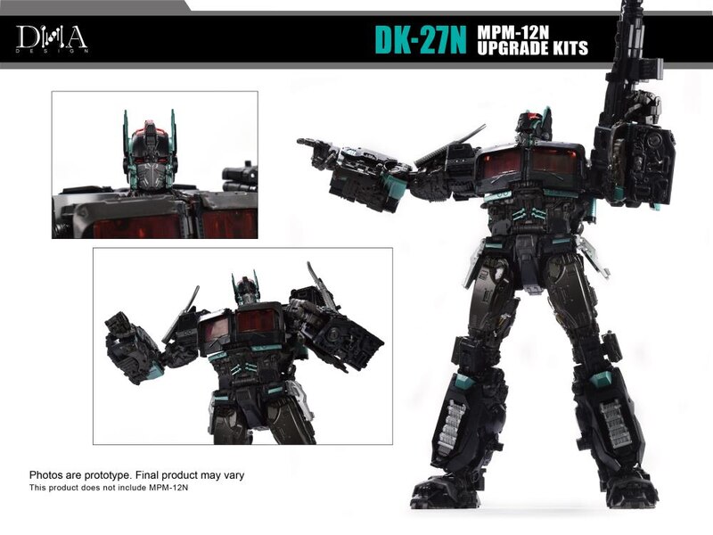 Image Of Nemesis Prime DK 27N Limited Edition Upgrade Kit From DNA Design  (2 of 6)